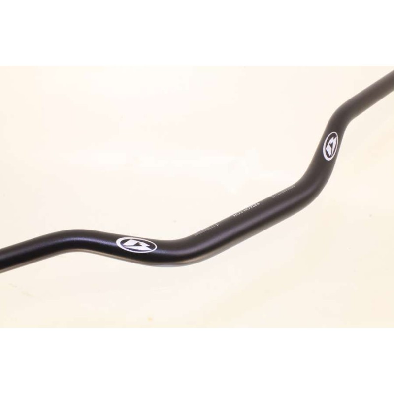 Guidon sans barre 28.6mm BETA racing hauteur 4.5 pouces noir