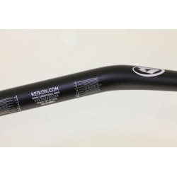 Guidon sans barre 28.6mm BETA racing hauteur 4.5 pouces noir