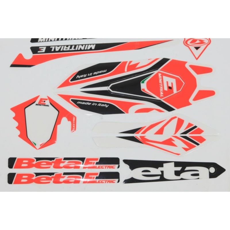 Kit autocollant BETA électrique 16p et 20p complet
