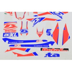 Kit autocollant BETA électrique 20p XL complet