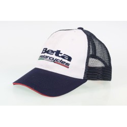 Casquette BETA Racing bleu et rouge