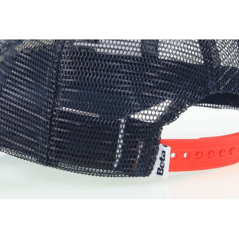 Casquette BETA Racing bleu et rouge