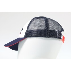 Casquette BETA Racing bleu et rouge
