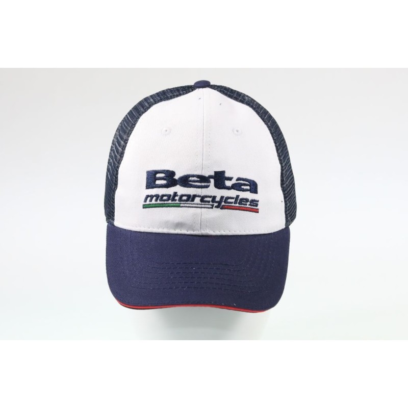 Casquette BETA Racing bleu et rouge