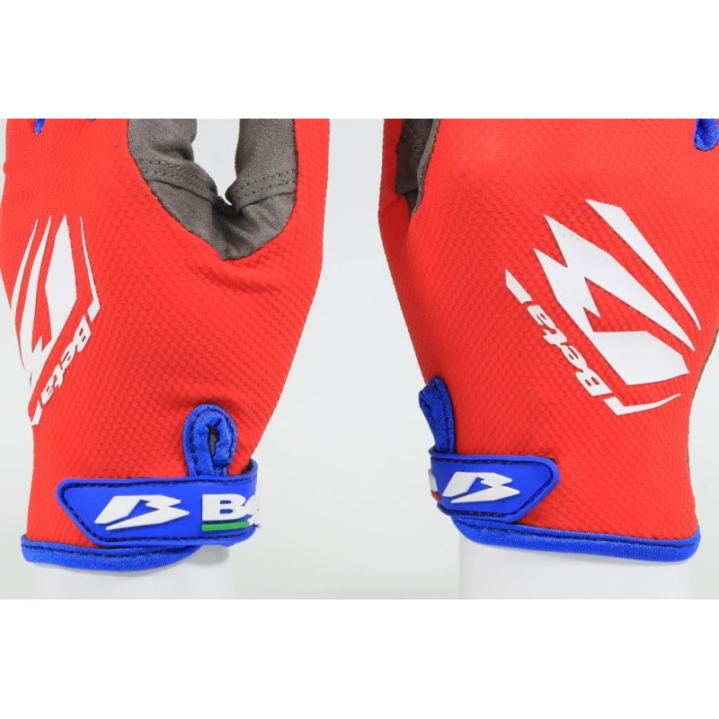 Gants BETA 2023 light rouge/bleu