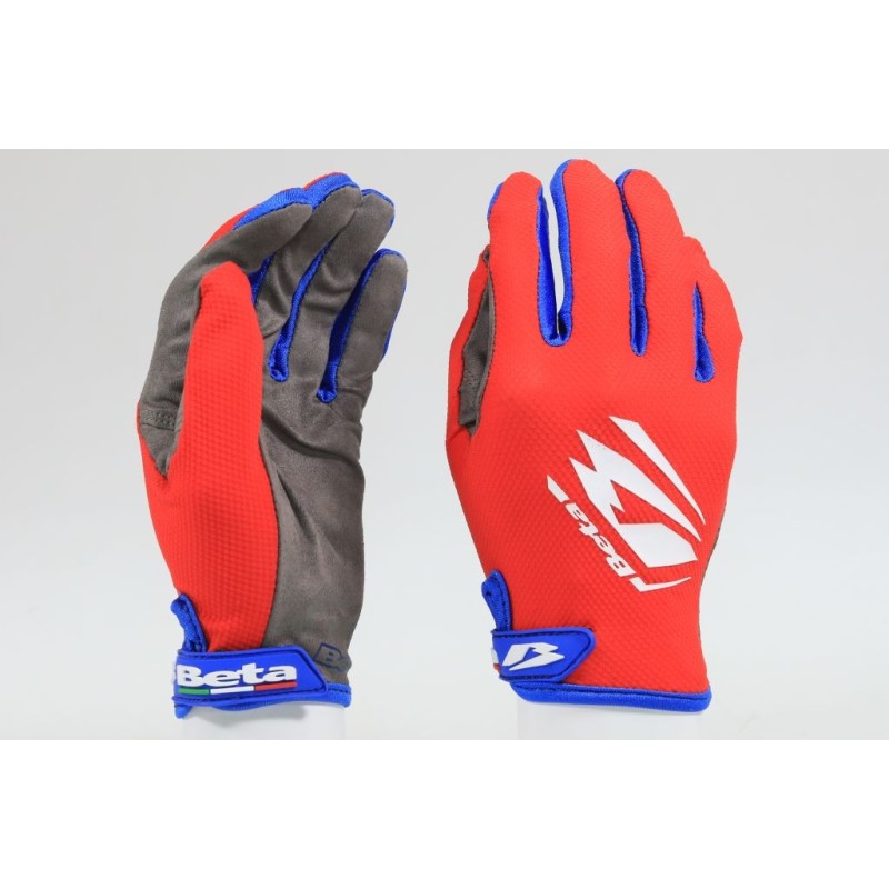 Gants BETA 2023 light rouge/bleu