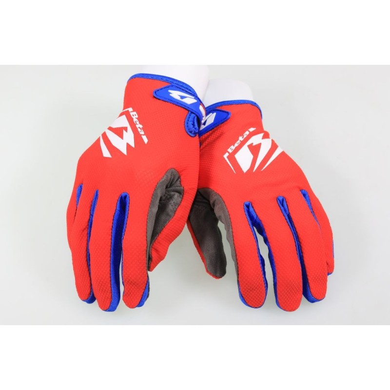 Gants BETA 2023 light rouge/bleu