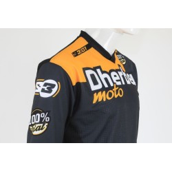 Maillot S3 déco DHERBEY MOTO 2021-2022 noir/orange