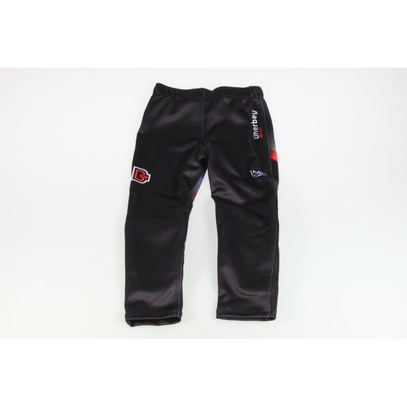 Pantalon enfant S3 déco DHERBEY MOTO 2024 bleu/blanc/rouge