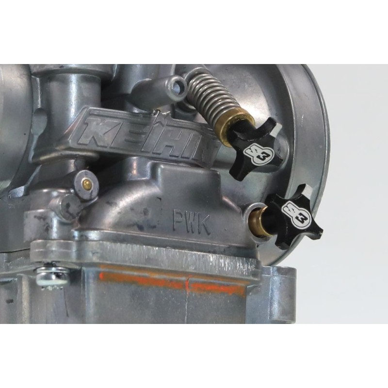 Kit vis ralenti/air S3 carburateur KEIHIN noir