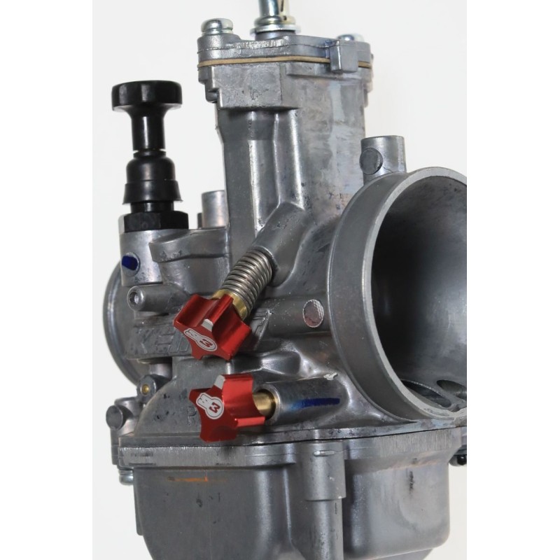 Kit vis ralenti/air S3 carburateur KEIHIN rouge