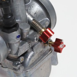 Kit vis ralenti/air S3 carburateur KEIHIN rouge