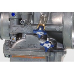 Kit vis ralenti/air S3 carburateur KEIHIN bleu