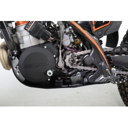 Sabot moteur S3 SCORPA 2015-2022 et SHERCO 2016-2022 renforcé noir