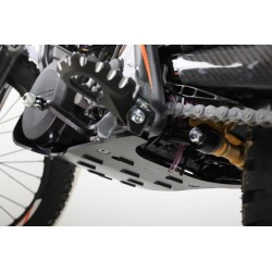 Sabot moteur S3 SCORPA 2015-2022 et SHERCO 2016-2022 renforcé noir