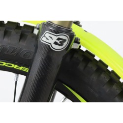 Protection fourche carbone S3 courte Type Paioli/Showa/Tech