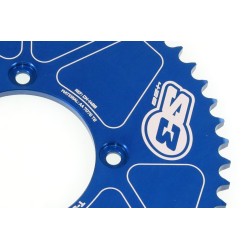 Couronne 4 trous fermée S3 ELECTRIC MOTION bleu