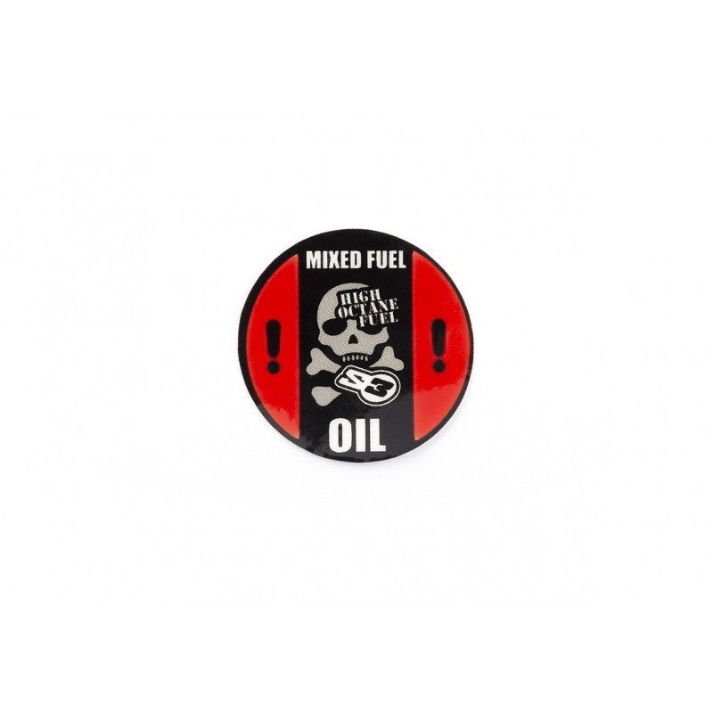 Autocollant jerrycan essence S3 Huile/ No Huile