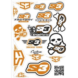Planche adhésive S3 divers...