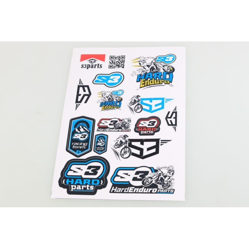 Planche adhésive S3 divers enduro