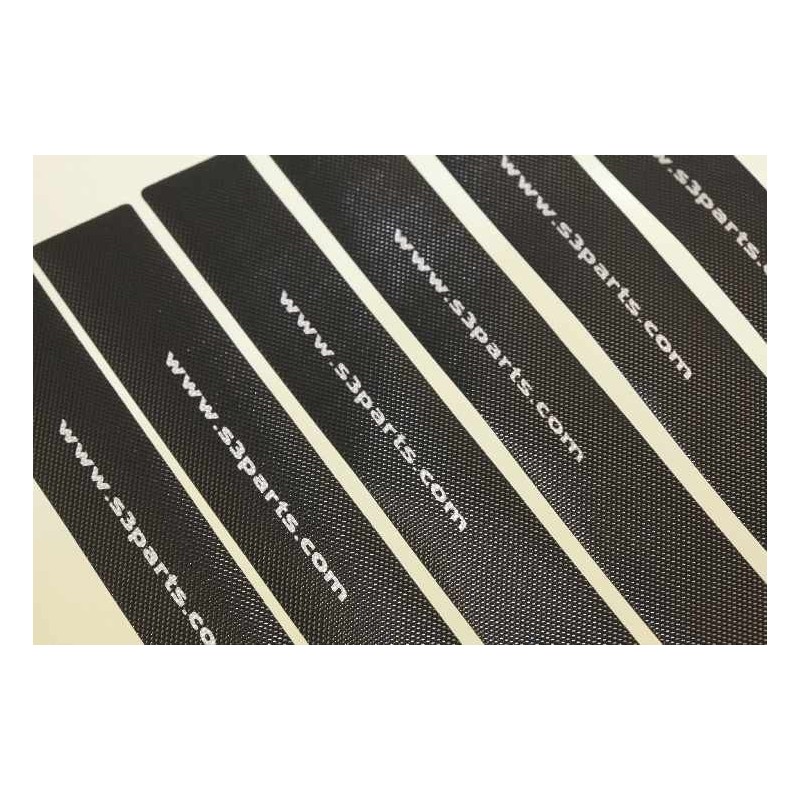 Autocollant cerceau de roue S3 noir