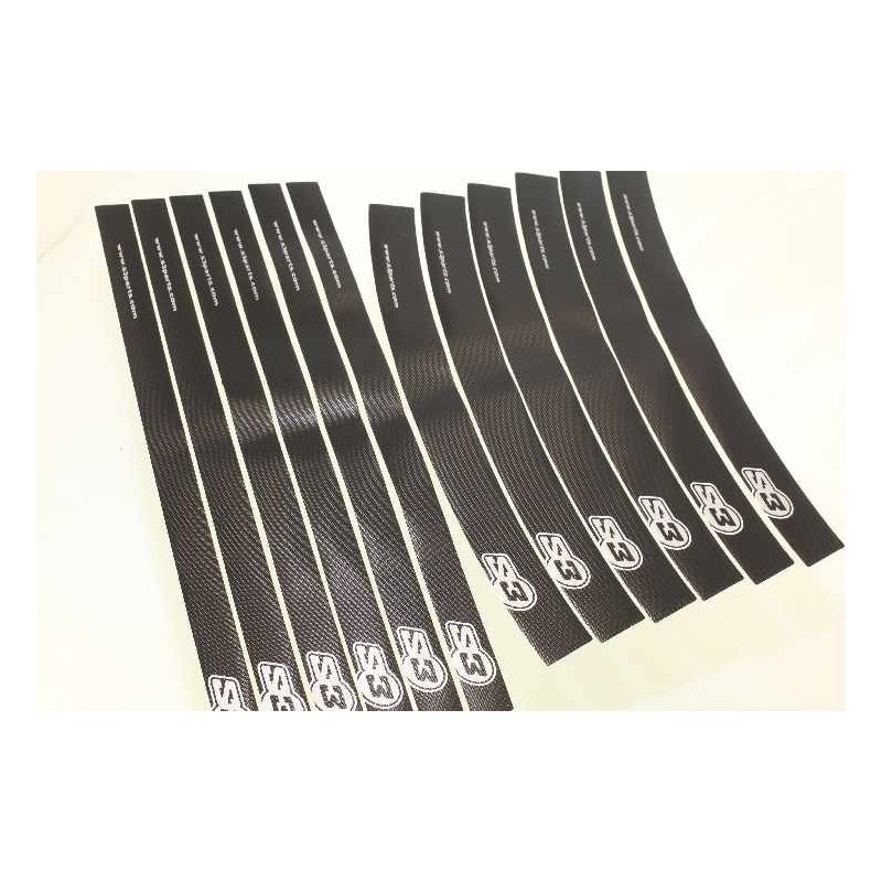 Autocollant cerceau de roue S3 noir
