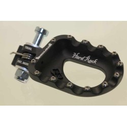 Repose pied alu avec insert S3 hard rock noir