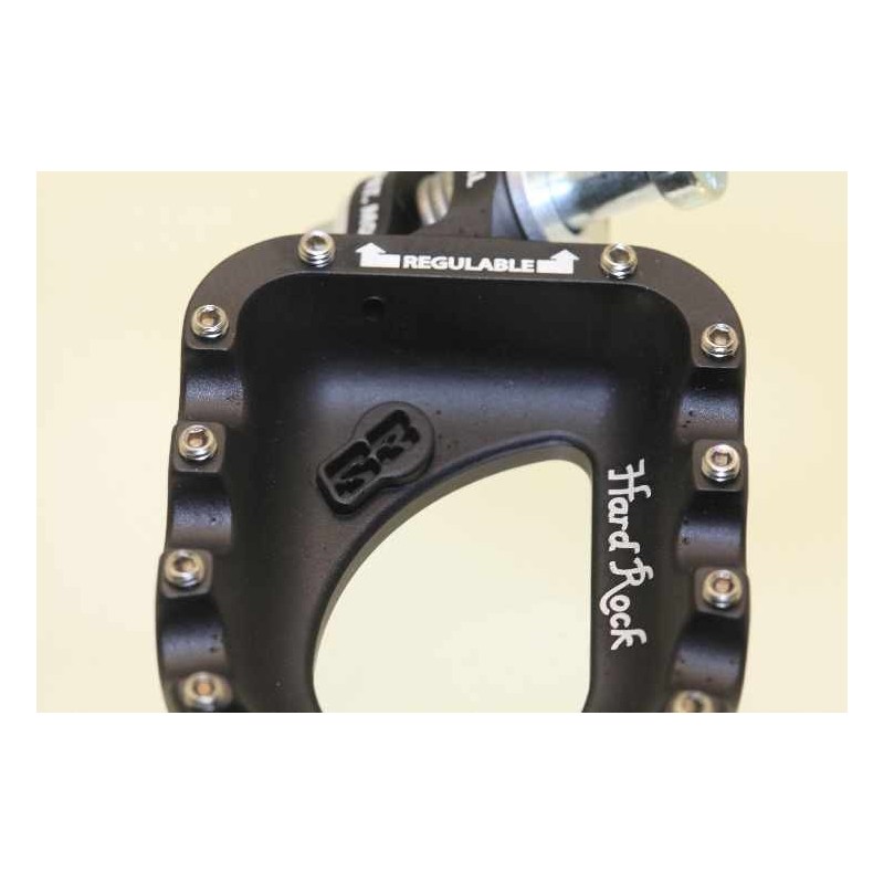 Repose pied alu avec insert S3 hard rock noir