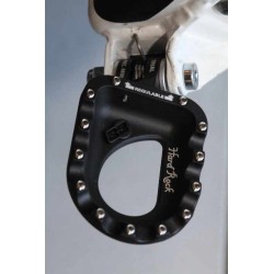 Repose pied alu avec insert S3 hard rock noir