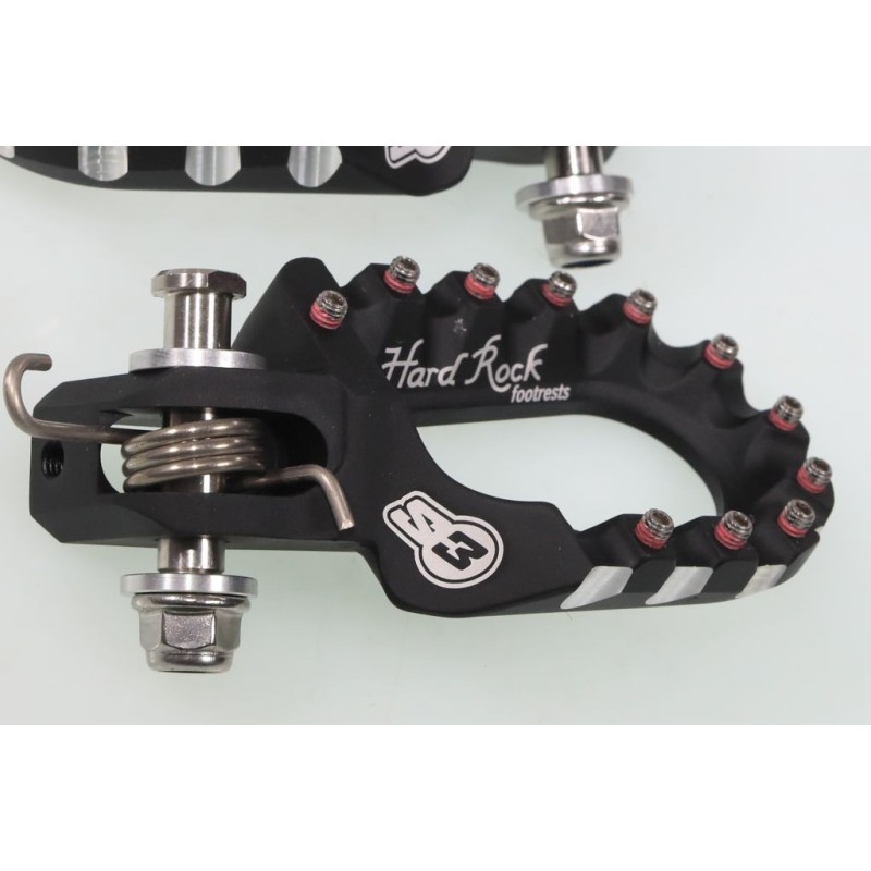 Repose pied alu avec insert S3 MONTESA 4ride hard rock noir