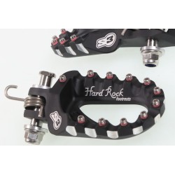 Repose pied alu avec insert S3 MONTESA 4ride hard rock noir