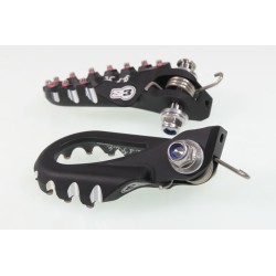 Repose pied alu avec insert S3 MONTESA 4ride hard rock noir