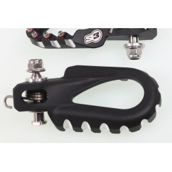 Repose pied alu avec insert S3 MONTESA 4ride hard rock noir