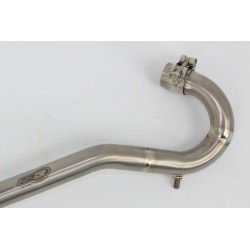 Coude échappement TRIUMPH Tiger 200/250 S3 titane