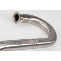 Coude echappement HONDA TLR200/250 S3 titane