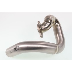 Coude échappement TRS S3 Racing titanium long