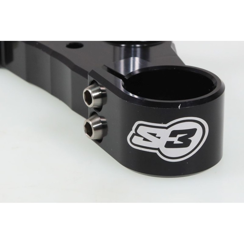 Té de fourche S3 GASGAS noir complet Ø39mm