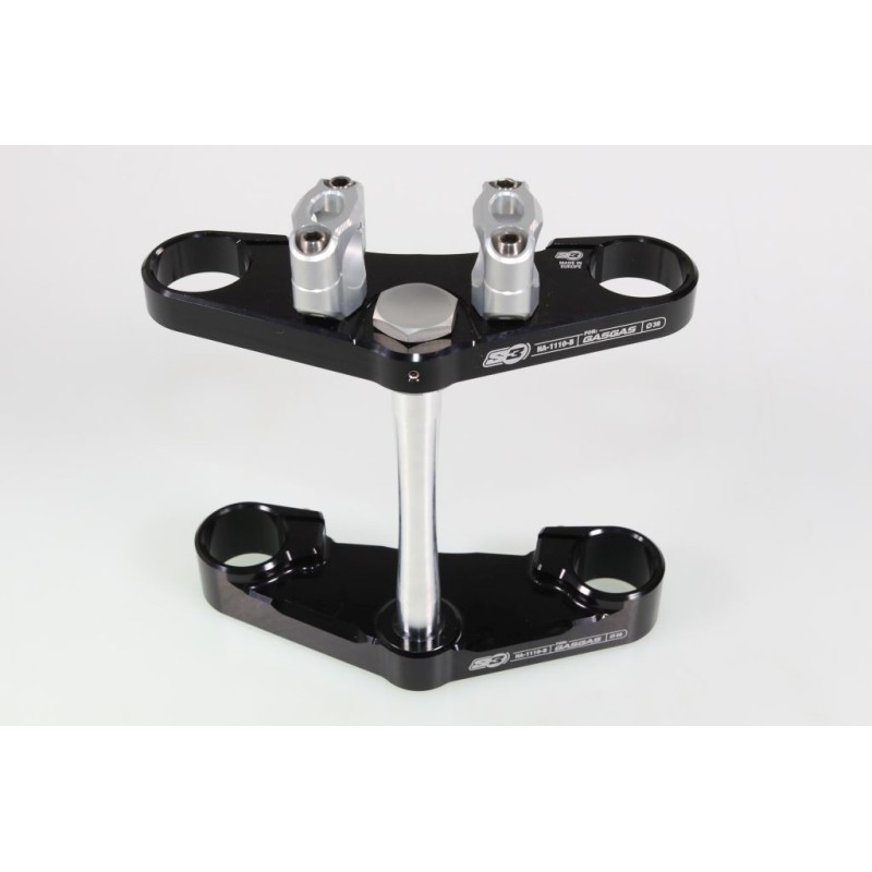 Té de fourche S3 GASGAS noir complet Ø39mm