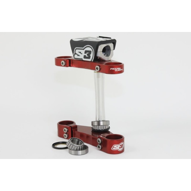 Té de fourche S3 MONTESA 315/4rt rouge complet Ø39mm