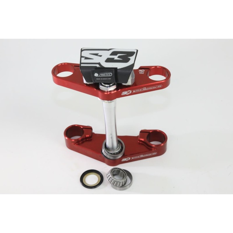 Té de fourche S3 MONTESA 315/4rt rouge complet Ø39mm