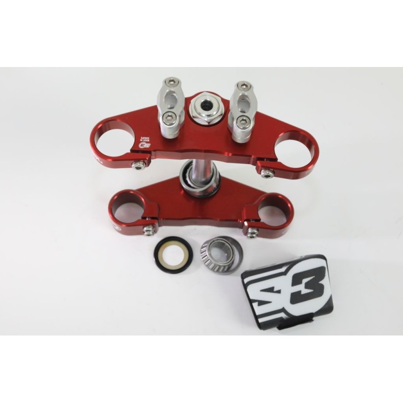 Té de fourche S3 MONTESA 315/4rt rouge complet Ø39mm