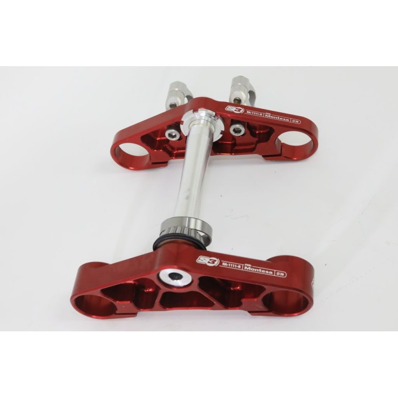 Té de fourche S3 MONTESA 315/4rt rouge complet Ø39mm