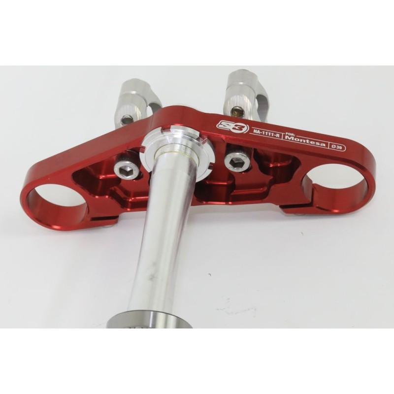 Té de fourche S3 MONTESA 315/4rt rouge complet Ø39mm