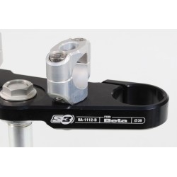 Té de fourche S3 BETA 2011-2023 noir complet Ø39mm