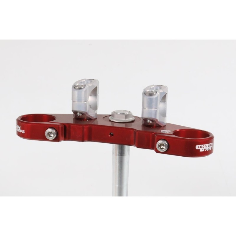Té de fourche S3 BETA 2011-2023 rouge complet Ø39mm