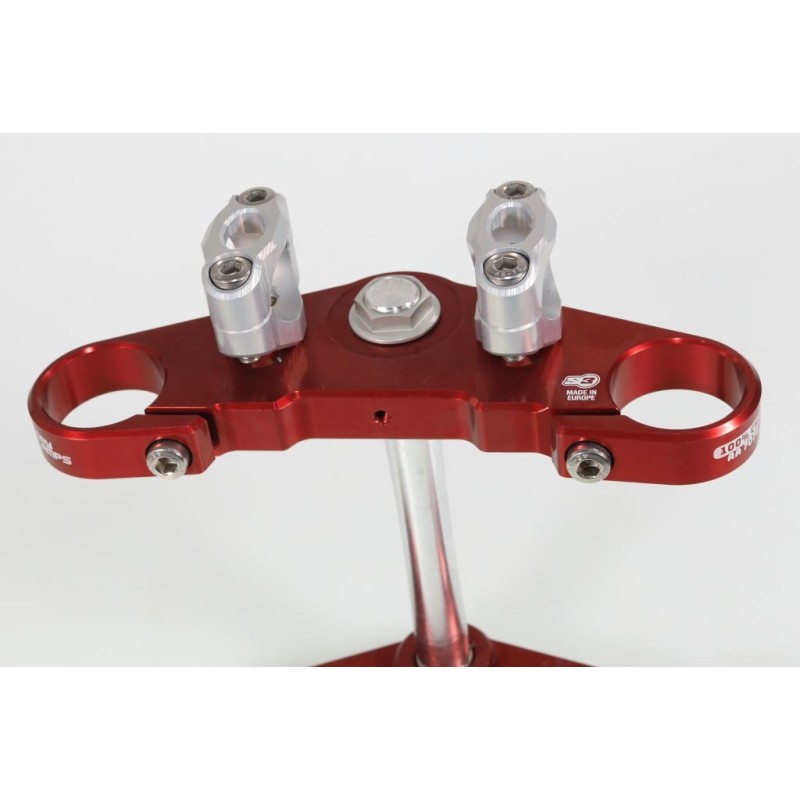 Té de fourche S3 BETA 2011-2023 rouge complet Ø39mm