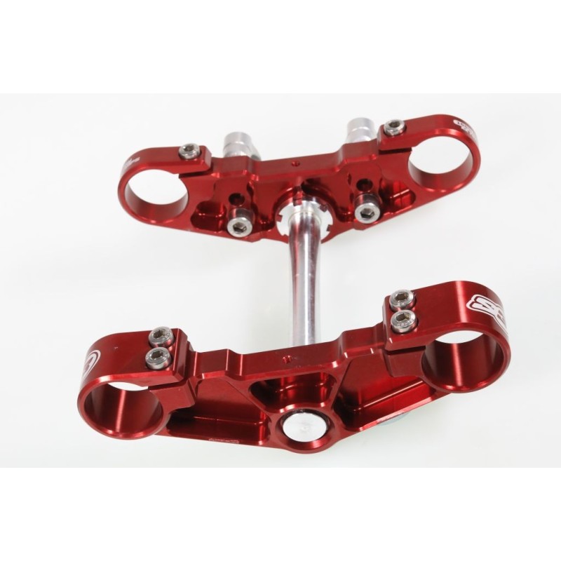 Té de fourche S3 BETA 2011-2023 rouge complet Ø39mm