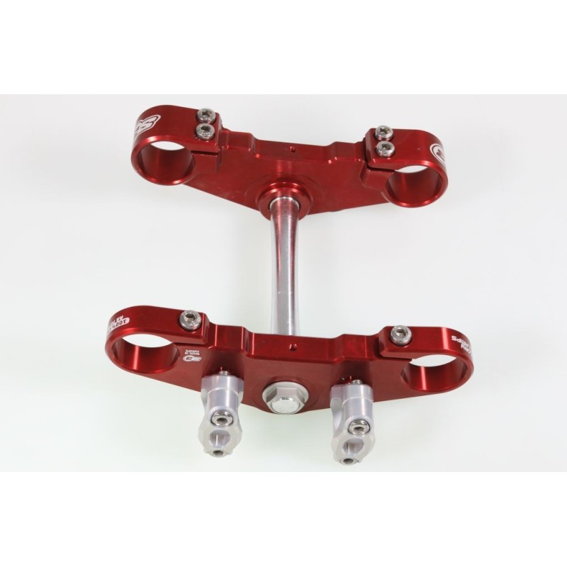 Té de fourche S3 BETA 2011-2023 rouge complet Ø39mm