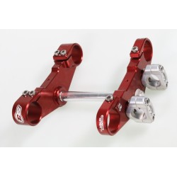 Té de fourche S3 BETA 2011-2023 rouge complet Ø39mm