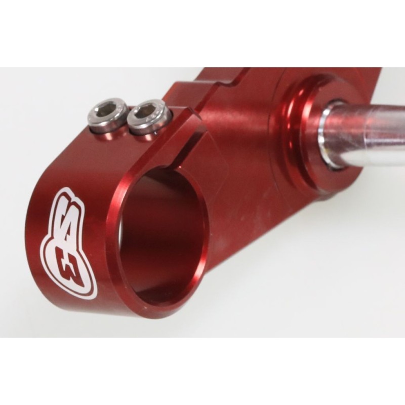 Té de fourche S3 BETA 2011-2023 rouge complet Ø39mm